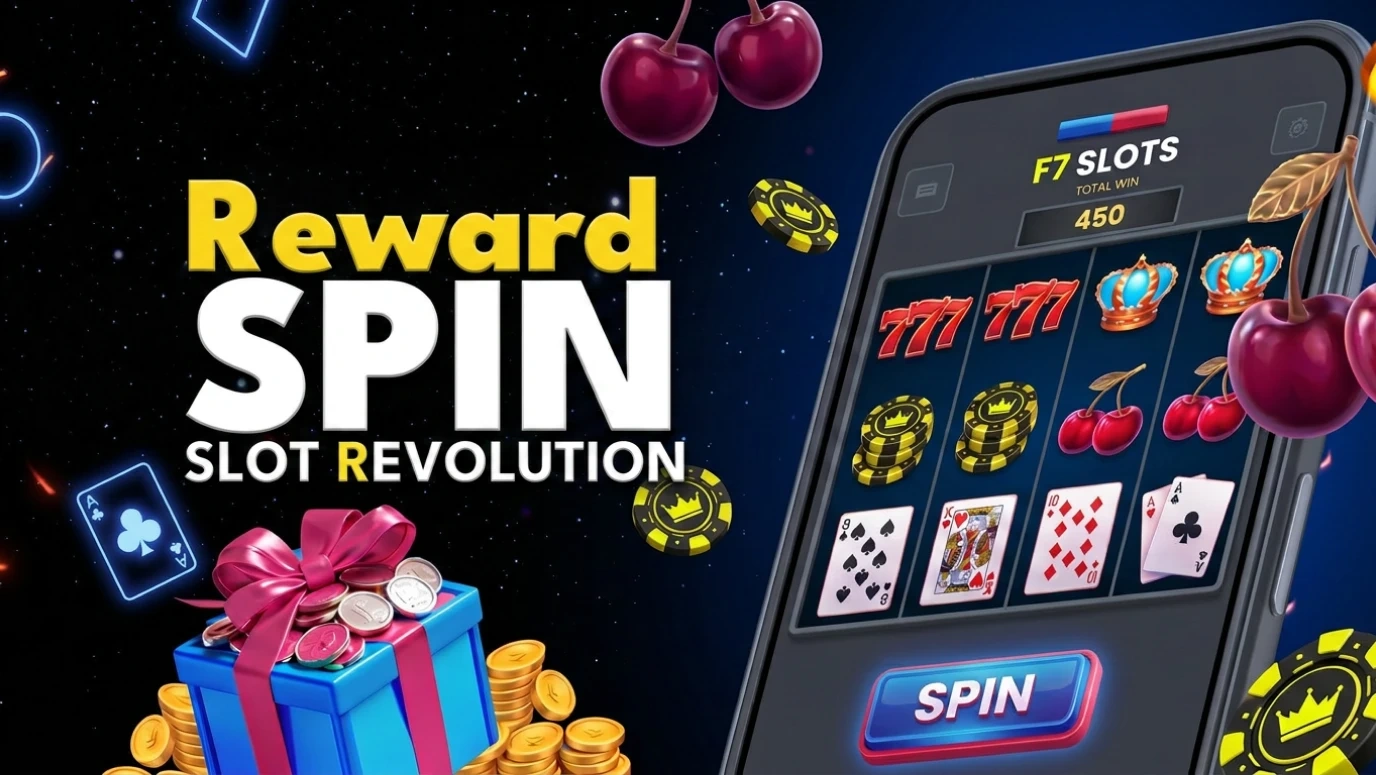 F7 Casino welcome free spins bonus and Reward Spin promotion