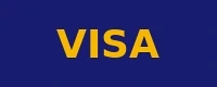 Visa accepted payment method logo at F7 Casino